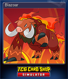 Series 1 - Card 1 of 8 - Blazoar
