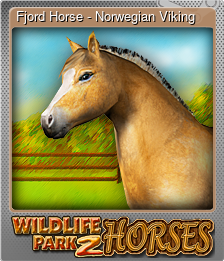 Series 1 - Card 6 of 10 - Fjord Horse - Norwegian Viking