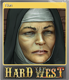 Series 1 - Card 4 of 10 - Nun