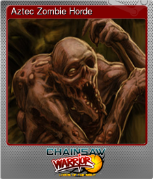 Series 1 - Card 4 of 7 - Aztec Zombie Horde