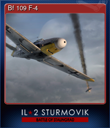 Series 1 - Card 2 of 7 - Bf 109 F-4