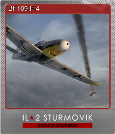 Series 1 - Card 2 of 7 - Bf 109 F-4