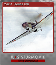 Series 1 - Card 7 of 7 - Yak-1 (series 69)