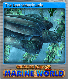 Series 1 - Card 3 of 8 - The Leatherbackturtle