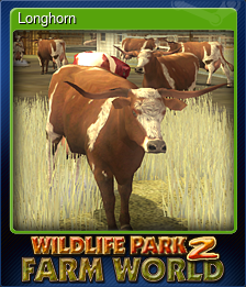Series 1 - Card 2 of 6 - Longhorn