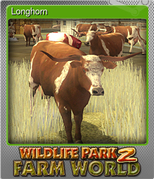 Series 1 - Card 2 of 6 - Longhorn