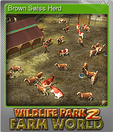 Series 1 - Card 6 of 6 - Brown Swiss Herd