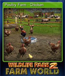 Series 1 - Card 3 of 6 - Poultry Farm - Chicken