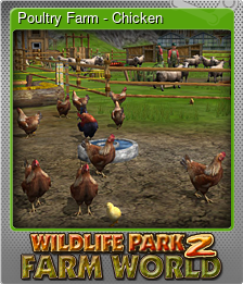 Series 1 - Card 3 of 6 - Poultry Farm - Chicken