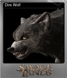 Series 1 - Card 3 of 8 - Dire Wolf