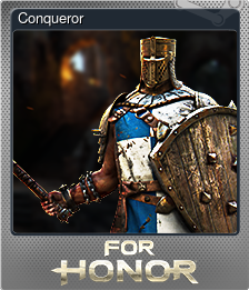 Series 1 - Card 3 of 12 - Conqueror