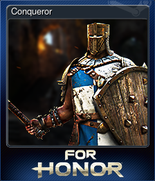 Series 1 - Card 3 of 12 - Conqueror