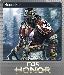 Series 1 - Card 9 of 12 - Berserker