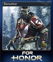 Series 1 - Card 9 of 12 - Berserker