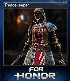 Series 1 - Card 1 of 12 - Peacekeeper