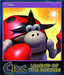 Series 1 - Card 2 of 8 - Flibby