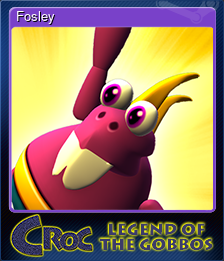 Series 1 - Card 7 of 8 - Fosley