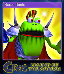 Series 1 - Card 8 of 8 - Baron Dante