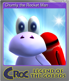 Series 1 - Card 3 of 8 - Chumly the Rocket Man