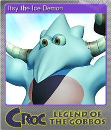 Series 1 - Card 4 of 8 - Itsy the Ice Demon