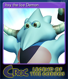 Series 1 - Card 4 of 8 - Itsy the Ice Demon