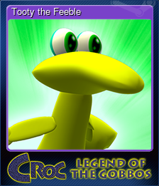Series 1 - Card 1 of 8 - Tooty the Feeble