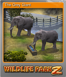 Series 1 - Card 2 of 7 - The Grey Giant