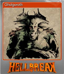 Series 1 - Card 7 of 8 - Gholgoroth