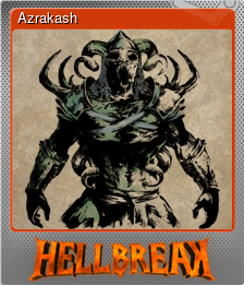 Series 1 - Card 8 of 8 - Azrakash