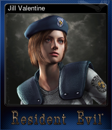 Series 1 - Card 3 of 6 - Jill Valentine