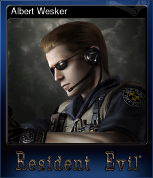 Series 1 - Card 6 of 6 - Albert Wesker