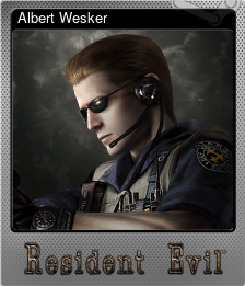 Series 1 - Card 6 of 6 - Albert Wesker