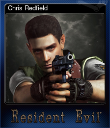 Series 1 - Card 4 of 6 - Chris Redfield