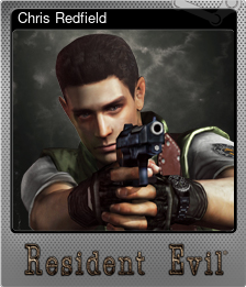 Series 1 - Card 4 of 6 - Chris Redfield