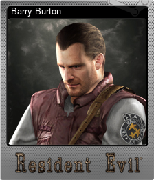 Series 1 - Card 2 of 6 - Barry Burton