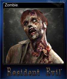 Series 1 - Card 1 of 6 - Zombie