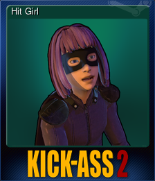 Series 1 - Card 4 of 7 - Hit Girl