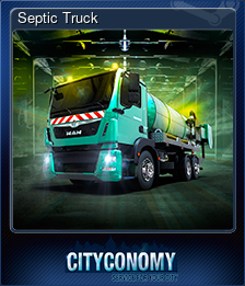 Series 1 - Card 8 of 9 - Septic Truck