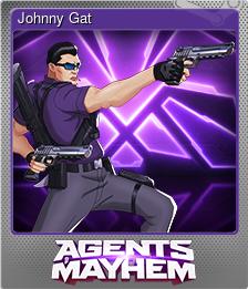 Series 1 - Card 3 of 9 - Johnny Gat