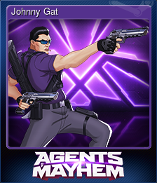 Series 1 - Card 3 of 9 - Johnny Gat