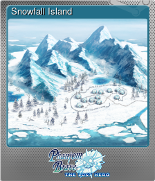 Series 1 - Card 2 of 10 - Snowfall Island