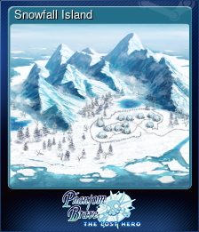 Series 1 - Card 2 of 10 - Snowfall Island