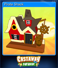 Series 1 - Card 2 of 15 - Pirate Shack