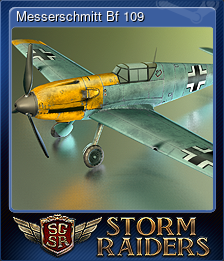 Series 1 - Card 7 of 11 - Messerschmitt Bf 109