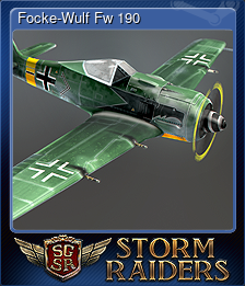 Series 1 - Card 6 of 11 - Focke-Wulf Fw 190