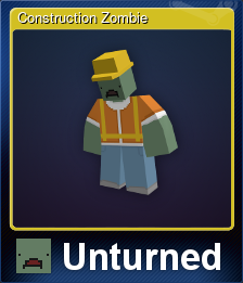Series 1 - Card 2 of 13 - Construction Zombie