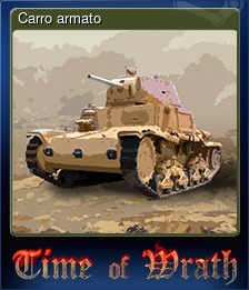 Series 1 - Card 1 of 5 - Carro armato