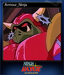 Series 1 - Card 4 of 8 - Armour_Ninja