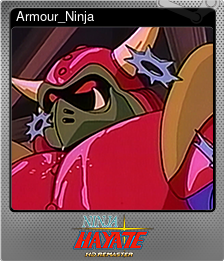 Series 1 - Card 4 of 8 - Armour_Ninja