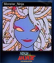 Series 1 - Card 2 of 8 - Monster_Ninja